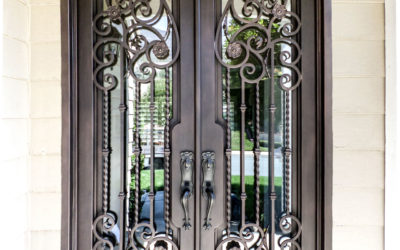10 Popular Wrought Iron Door Designs for a New Build Home
