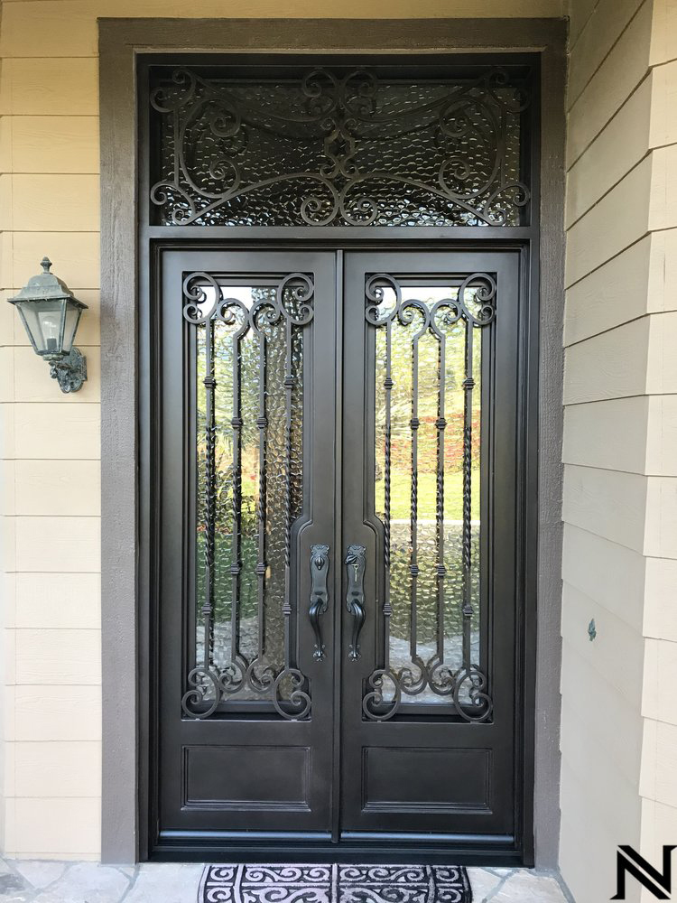 custom iron doors
