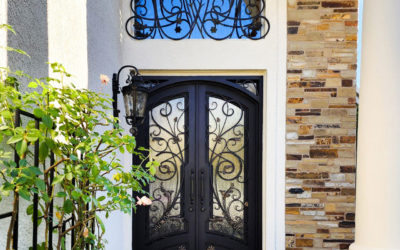 How Wrought Iron Doors Add Value and Character to a New Build