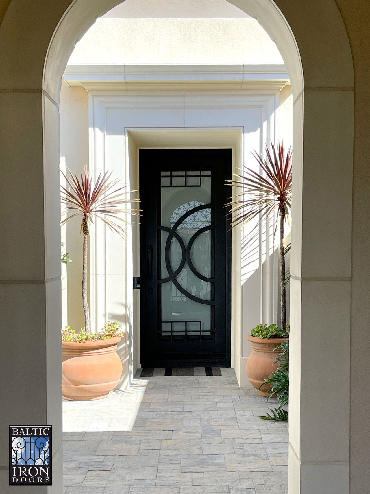 luxury iron door in Orange County