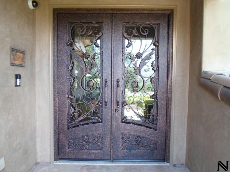 Modern Design Ideas for Custom Iron Doors