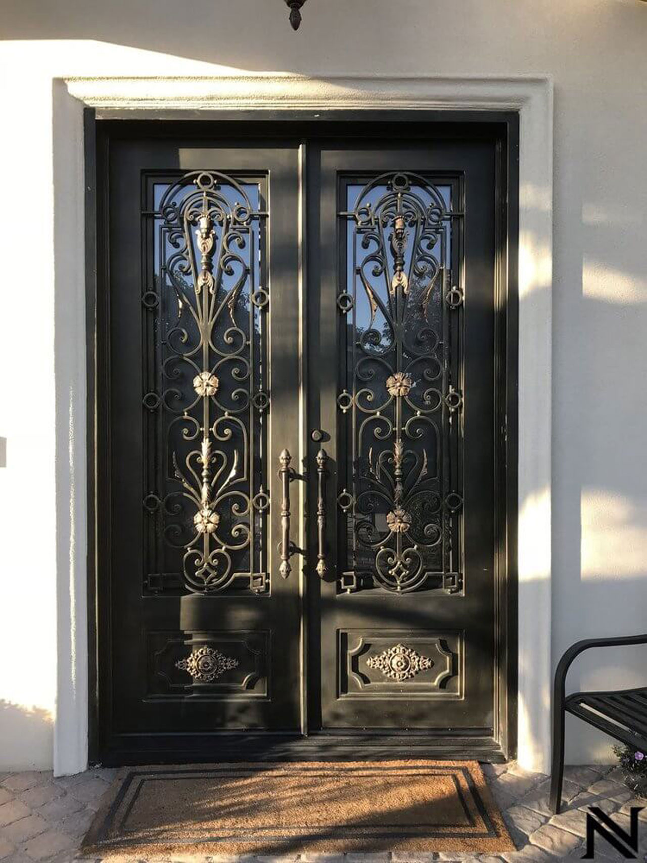 Orange County, CA. Custom wrought iron doors