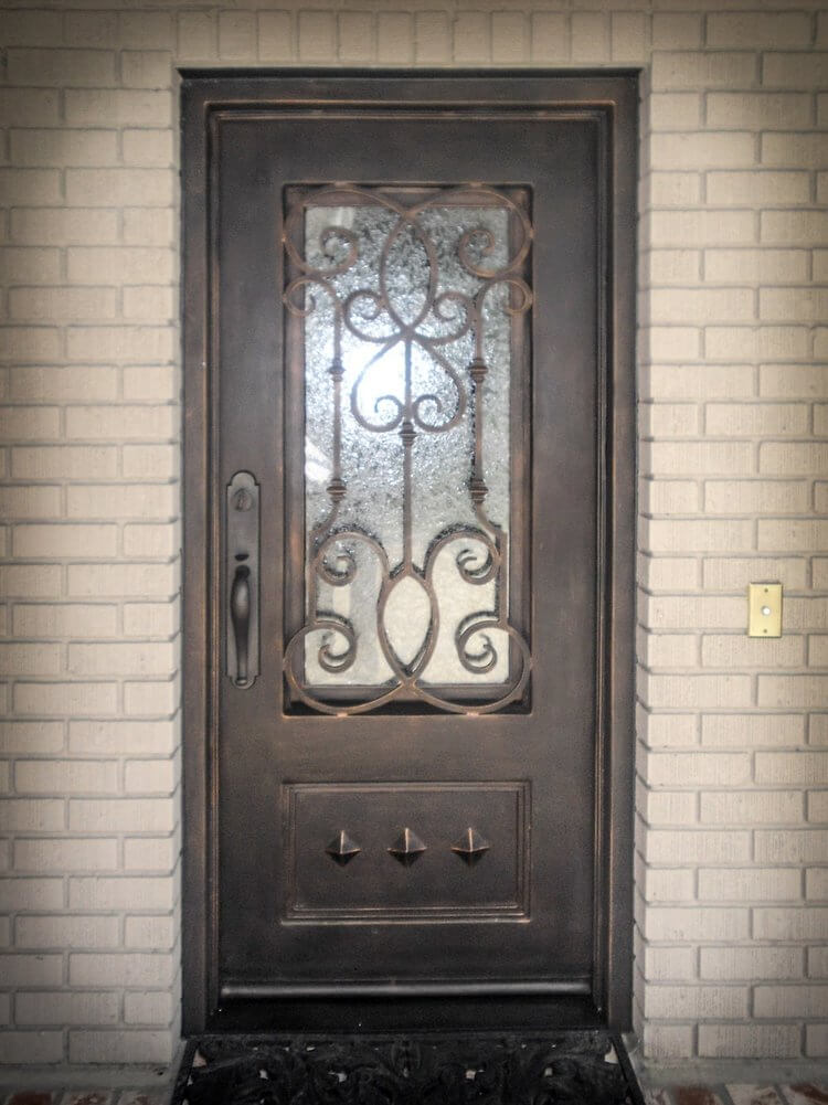 Authentic Custom Iron Door Design