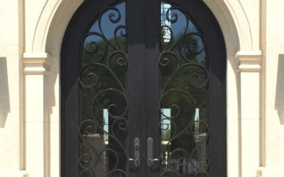 Double Iron Doors: The Combination of Traditional and Architectural Styles for Spanish Homes in California